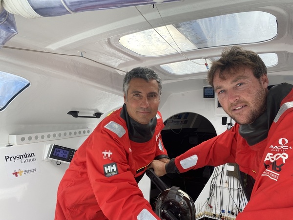 Giancarlo Pedote e Martin Le Pape: il duo per la stagione di regate 2021 a bordo di Prysmian Group