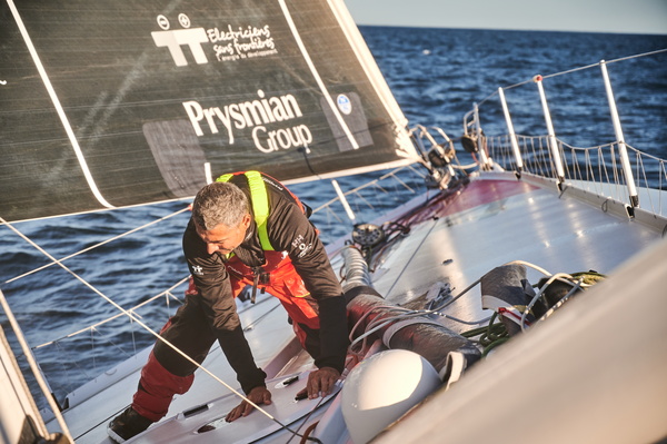 Giancarlo Pedote a bordo di Prysmian Group, navigazione in solitario Route du Rhum 2022